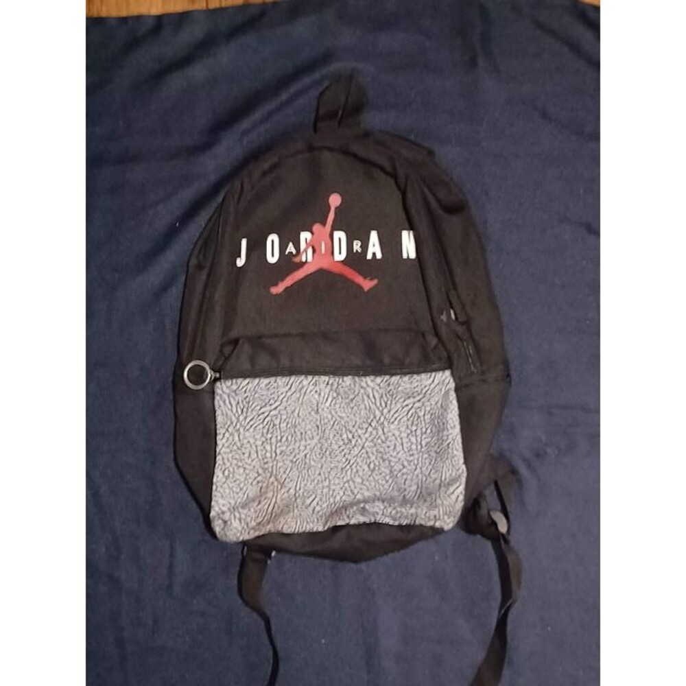 Nike Air Jordan Jumpman Backpack Black 13” Laptop Large Elephant Print